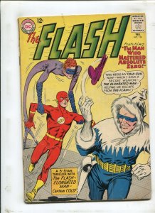 THE FLASH #134 - THE MAN WHO MASTERED ABSOLUTE ZERO! - (4.5) 1963
