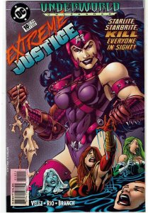 Extreme Justice #10  Star Sapphire Black Canary NM