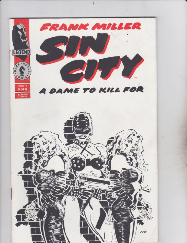 Dark Horse Comics! Sin City! A Dame to Kill For! Issue 5 of 6!