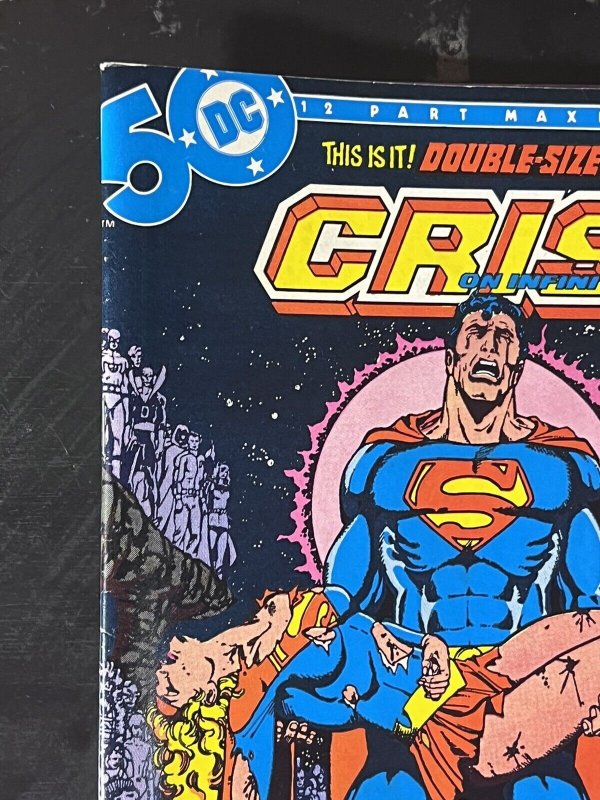 Crisis on Infinite Earths #7 (1985 Marvel) Death of Supergirl George Perez 