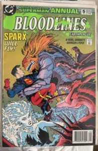 Adventures of Superman Annual #5 NEWSSTAND EDITION