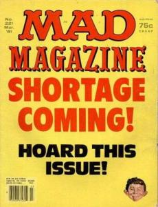 Mad (1952 series)  #221, Fine+ (Stock photo)