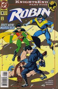 Robin #8 VF ; DC | Batman Knightsend 5