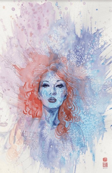 Deep Beyond #1 DAVID MACK COVERS SET W/MATCHING NUMBERED COA IMAGE COMICS NM.