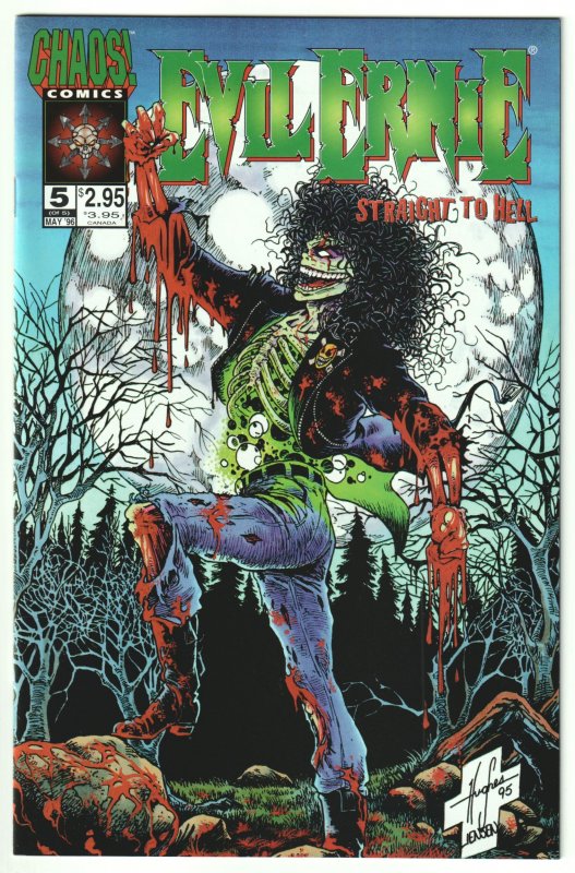 Evil Ernie: Straight to Hell #1, 2, 3, 4, 5 (1996) Complete set!