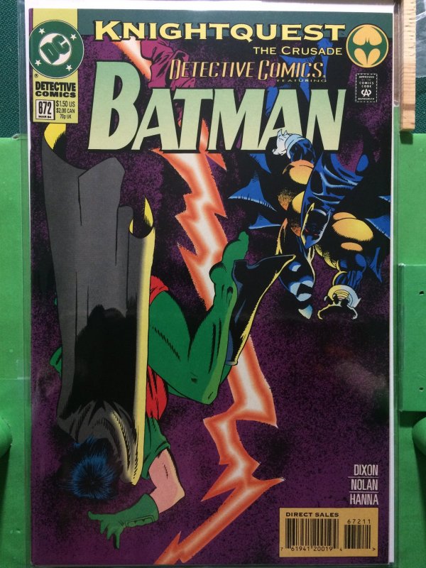 Detective Comics #672 Knightquest The Crusade