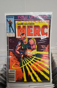 Mark Hazzard: Merc #1 Newsstand Edition (1986)