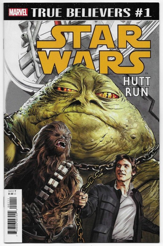 True Believers Star Wars Hutt Run #1 Reprints Issue #35 (2015) Marvel (NM)