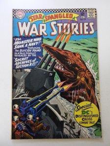 Star Spangled War Stories #127 (1966) VG/FN condition stains back cover