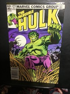 The Incredible Hulk #273 (1982)   High-grade Sasquatch key! NM- Wow!