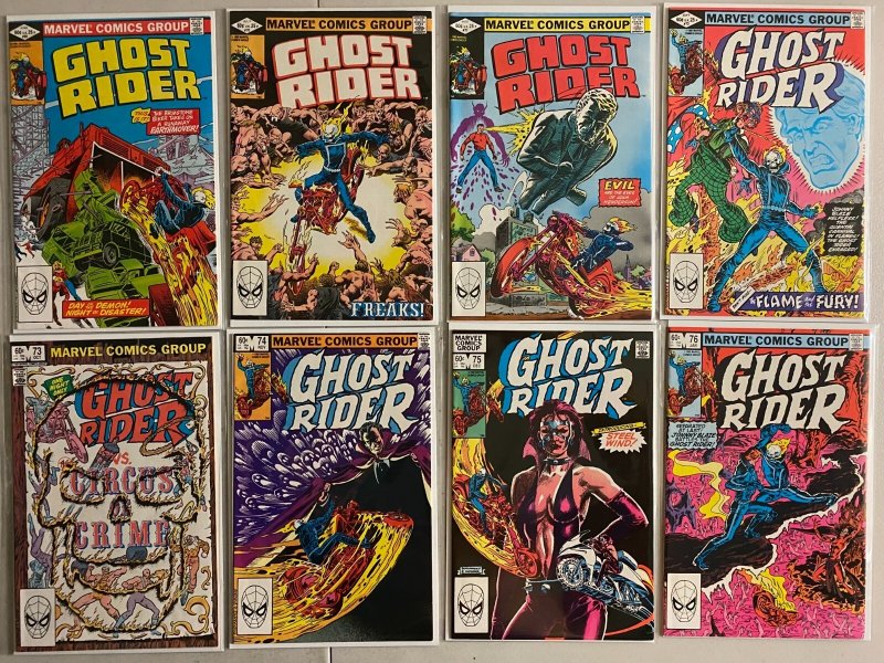 Ghost Rider lot #51-80 Marvel 1st Ser (average 6 FN) 28 different (1980 to 1983)