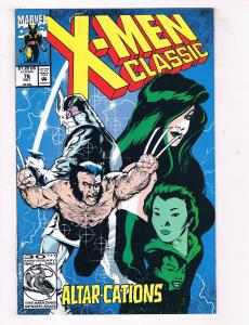 X-Men Classic #76 VF Marvel Comics Comic Book Claremont Oct 1990 DE45