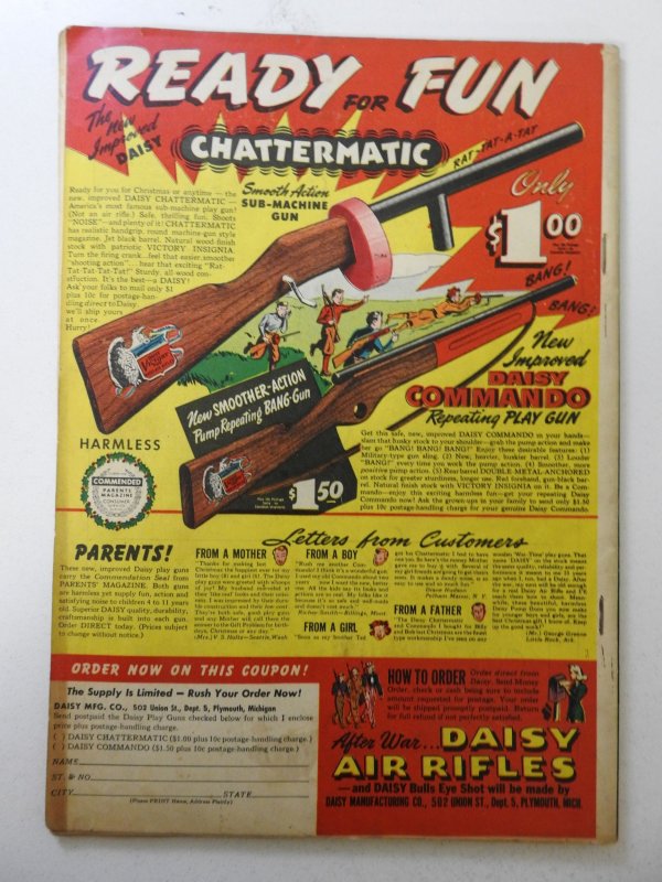 Action Comics #81 (1945) VG+ Cond centerfold detached bottom staple, stamp fc