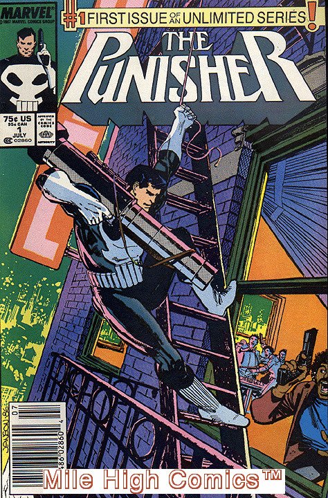 PUNISHER  (1987 Series)  (MARVEL) #1 NEWSSTAND Very Fine Comics Book