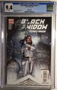 Marvel, Black Widow: Deadly Origin #2, CGC 9.4 , 1:10 Variant, Look! 