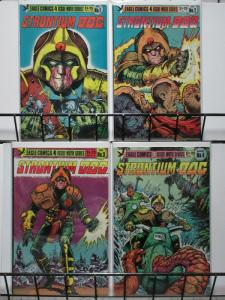 STRONTIUM DOG (1985 EAGLE) 1-4 ALAN GRANT & ALAN MOORE