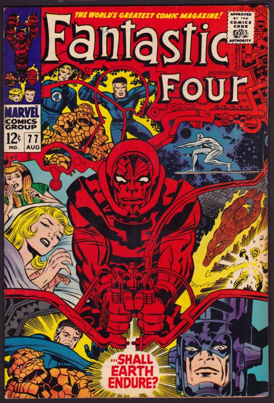 Fantastic Four #77 (Aug 1968, Marvel) VF-