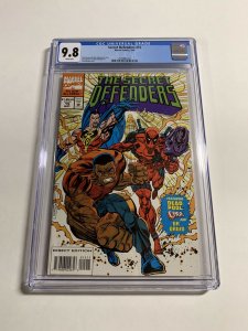 Secret Defenders 15 Cgc 9.8 White Pages Vhtf! Early Deadpool Marvel