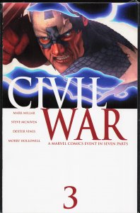Civil War #3 (2006) Captain America [Key Issue]