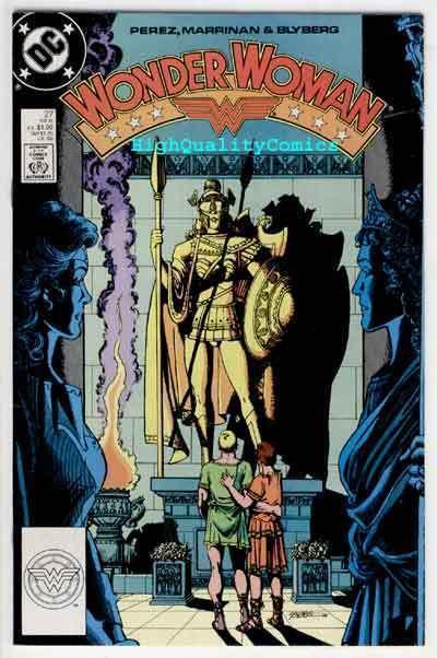 WONDER WOMAN #27, VF/NM, Perez, Gods, Amazon, 1987, more WW in store