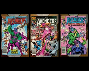 KANG Avengers Newsstand Bundle VF/NM #267, 268 & 269 (Marvel Comics 1986) 