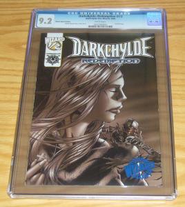 Darkchylde: Redemption #1/2 CGC 9.2 dynamic forces blue foil variant COA half ½ 