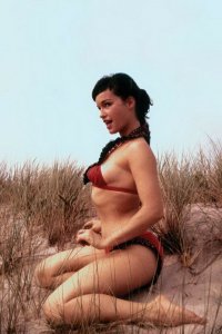 BETTIE PAGE UNBOUND (2019 DYNAMITE) #3 VARIANT 1:10 PHOTO VIRGIN I PRESALE-08/14