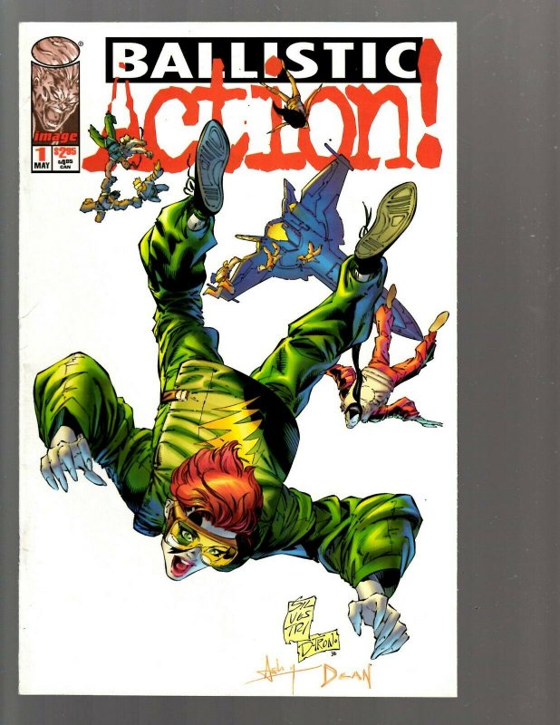 11 Comics Ballistic Action #1 2 3 4 4 Badrock 2A Badrock Wolverine 1 + more EK22 