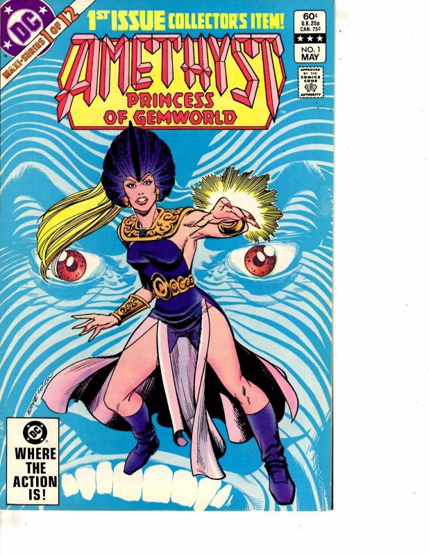 Lot Of 2 Comic Books DC Anima #1 and Amethyst #1 Superman Batman  WT21