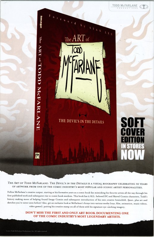 Spawn #1 Twenty-Fifth Anniversary McFarlane Cover (1992) Spawn [Key Issue]