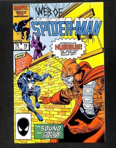 Web of Spider-Man #19 1st Humbug and Solo!