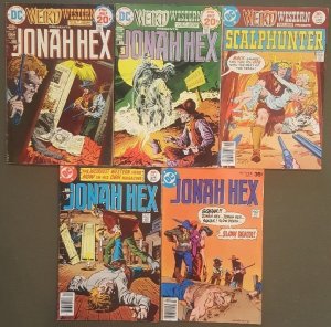 JONAH HEX & WEIRD WESTERN TALES LOT (1974-1978).