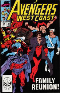 Avengers West Coast #57 (1990) West Coast Avengers / Avengers West Coast