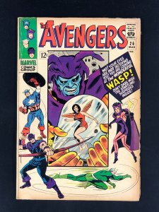 The Avengers #26 (1966) VG+ Attuma Appearance
