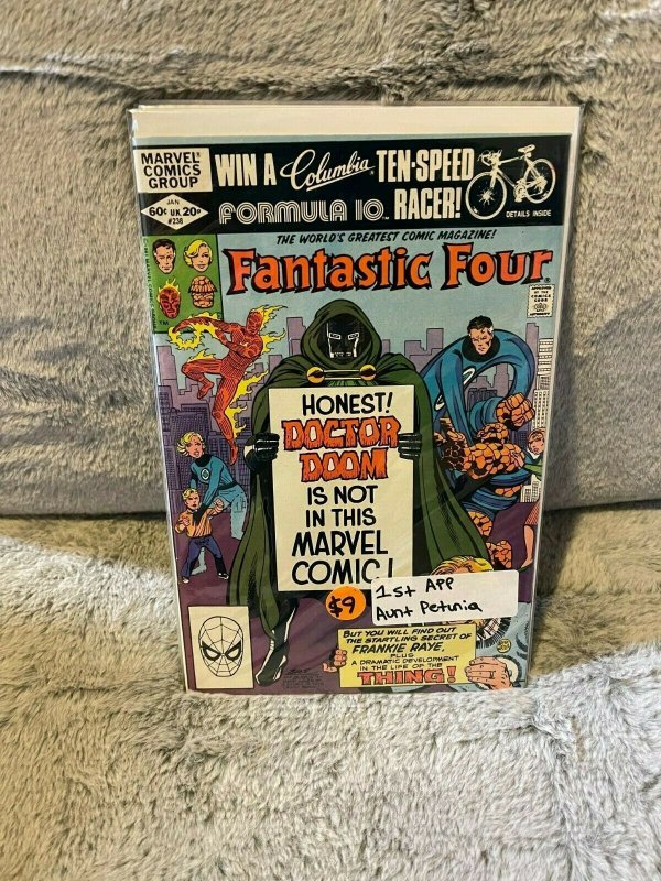 Lot of 4 Fantastic Four #238, 310, 312, 401 Marvel Comics 