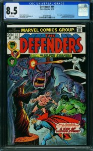 Defenders #11 (Marvel, 1973) CGC 8.5
