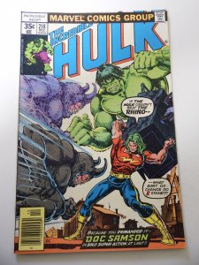 The Incredible Hulk #218 (1977) FN+ Condition