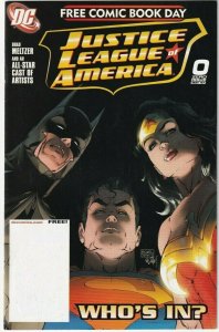 Justice League Of America JLA #0 Who's In? May 1997 DC Free Comic Book Day FCBD 