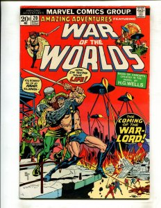 AMAZING ADVENTURES #20 (6.0) WAR OF THE WORLDS!! 1973