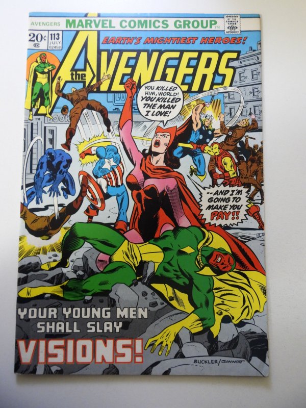 The Avengers #113 FN+ Condition