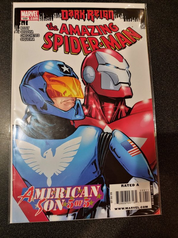 Amazing Spider-Man #599 (2009) American Son Conclusion - Dark Reign Tie-In