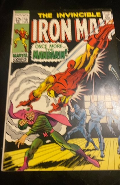 Iron Man #10 (1969)once more the mandarin