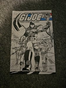 GI Joe Real American Hero #305 Cover B Kubert B&W Image 2024 NM