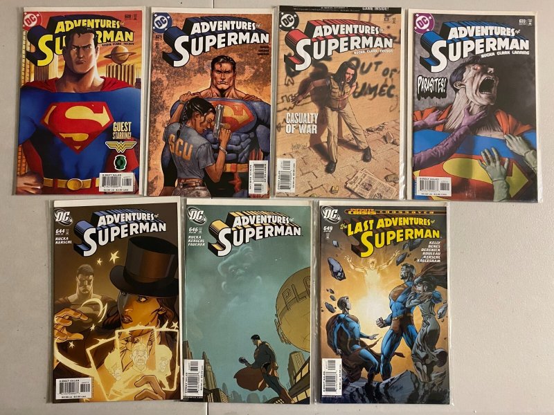 Adventures of Superman lot #600-649 23 diff 8.0 (2002-06)