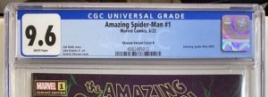 Amazing Spider-Man #1 - CGC 9.6 - Marvel - 2022 - Patrick Gleason variant cover!