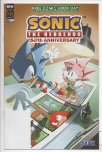 SONIC the HEDGEHOG 30th Anniversary #1, NM, FCBD, 2021, IDW, Sega