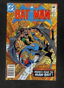 Batman #361 Man-Bat! 1st Harvey Bullock!