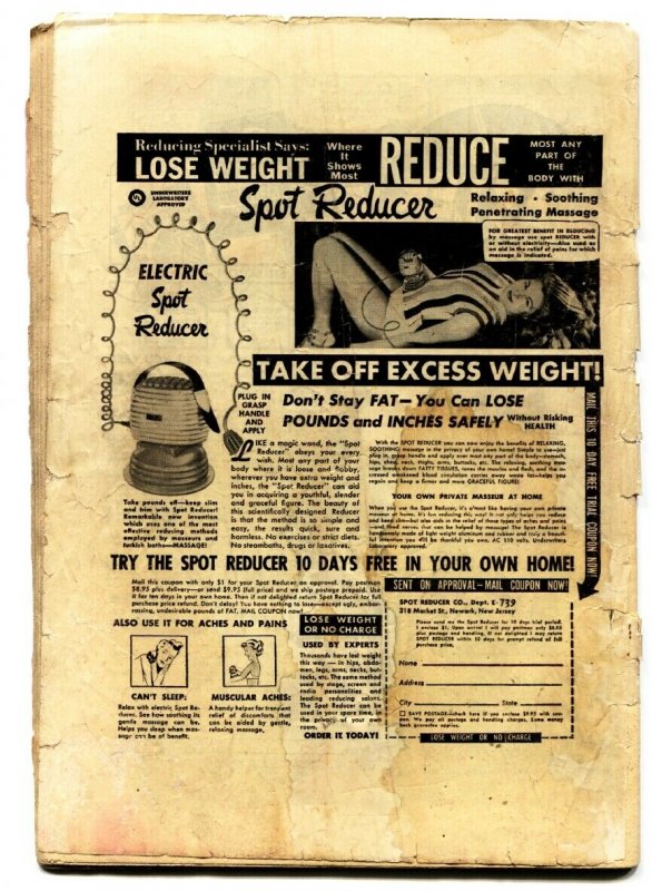 Crime Must Pay The Penalty #124 1952-Ace-Violent pre-code comic