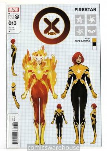 X-MEN (2021 MARVEL) #13 VARIANT 1:10 LARRAZ DESIGN NM G58239