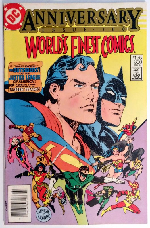 World's Finest Comics #300 (VF+, 1984) NEWSSTAND